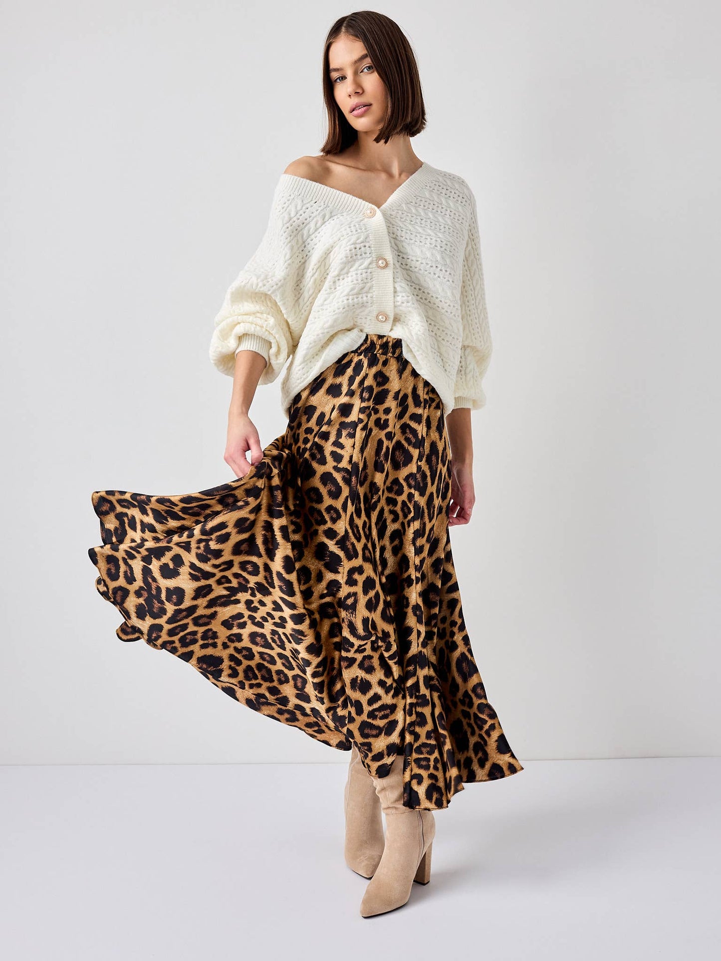 Valentine Silk Skirt