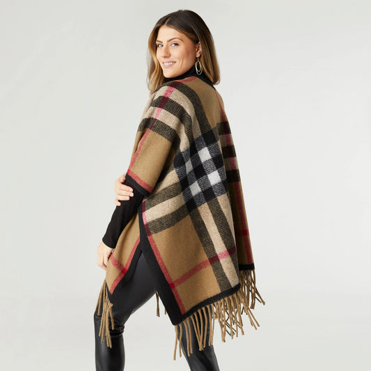 Cozy Season Plaid Wrap
