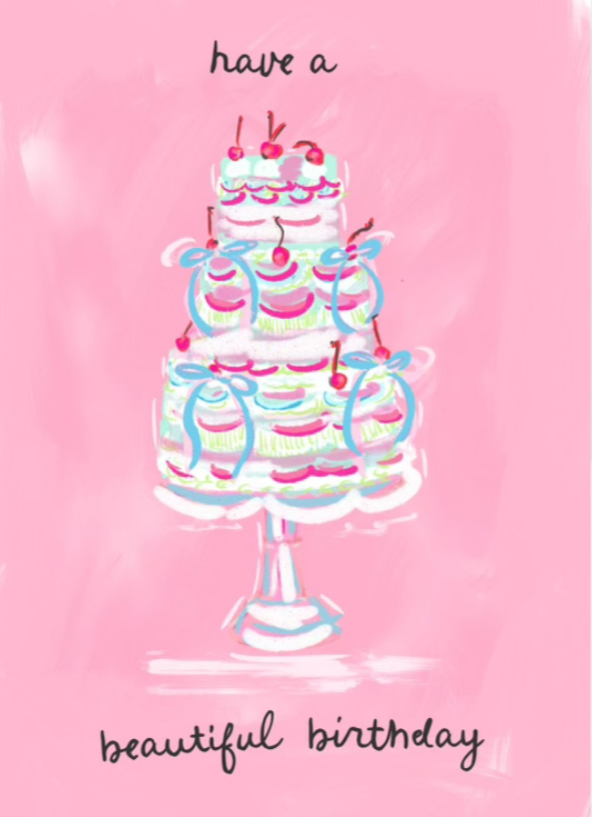 Rebecca Illustrated: BEAUTIFUL BIRTHDAY