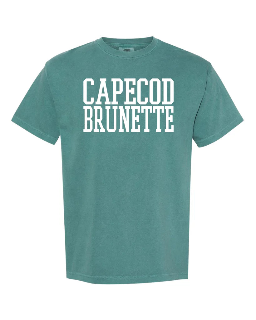 Cape Cod Brunette - Unisex Emerald Green T-Shirt