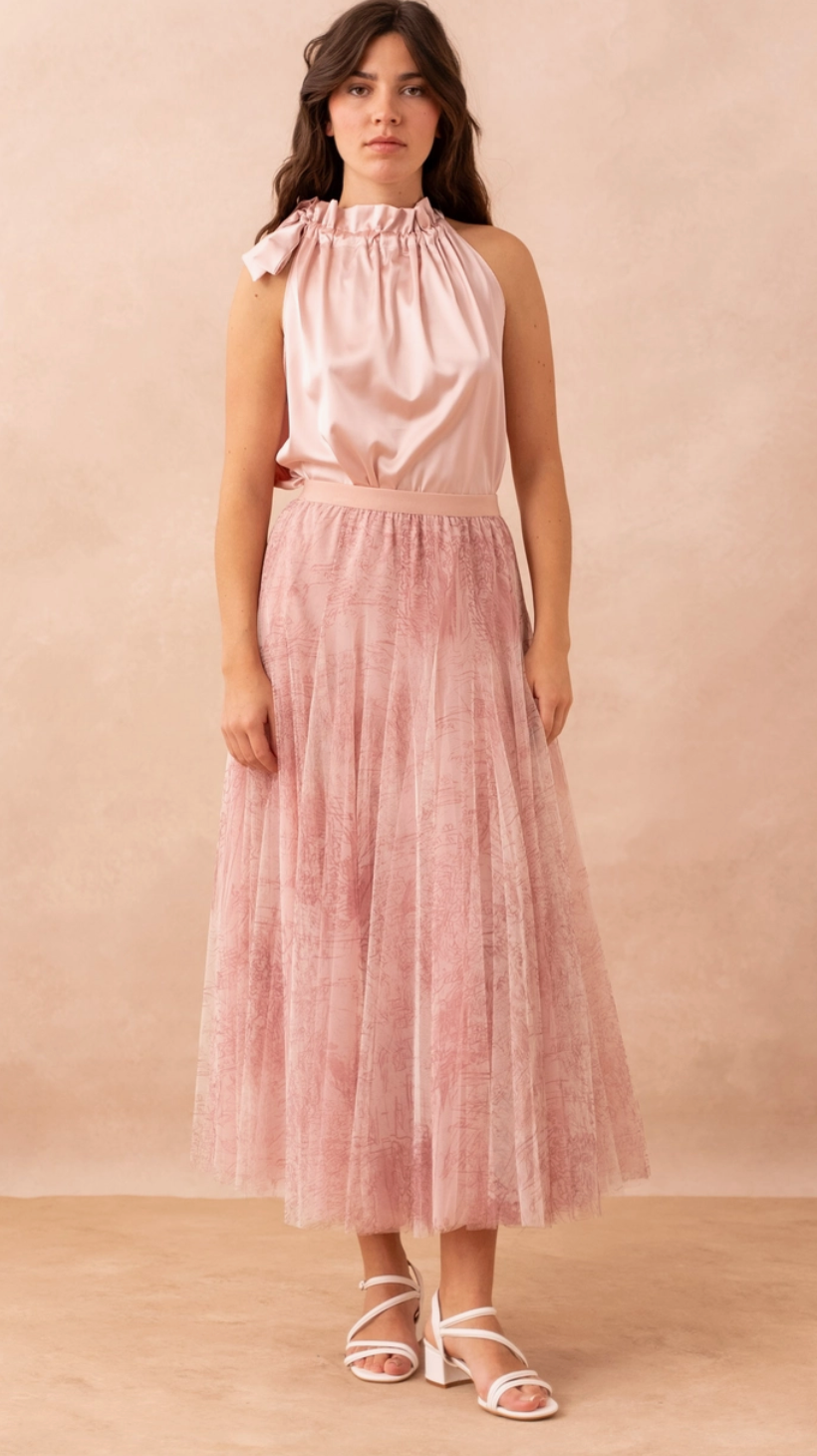 Amber Tulle Skirt: 4 Colors