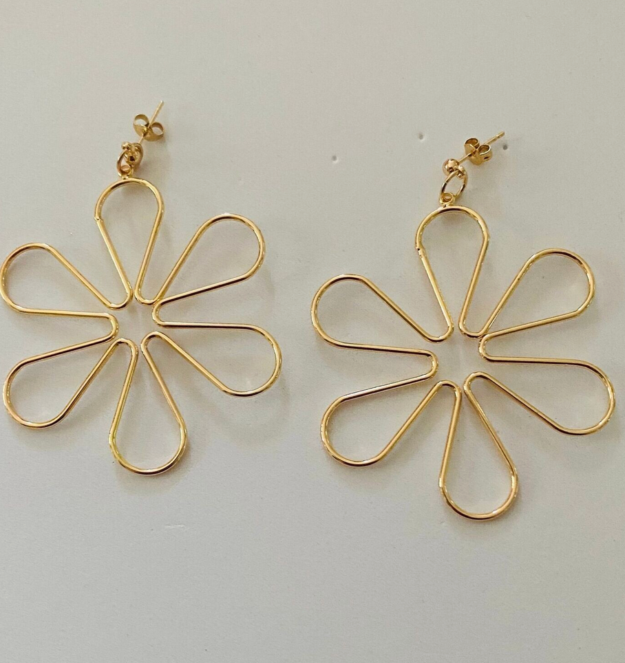 Flower Dangle Earrings