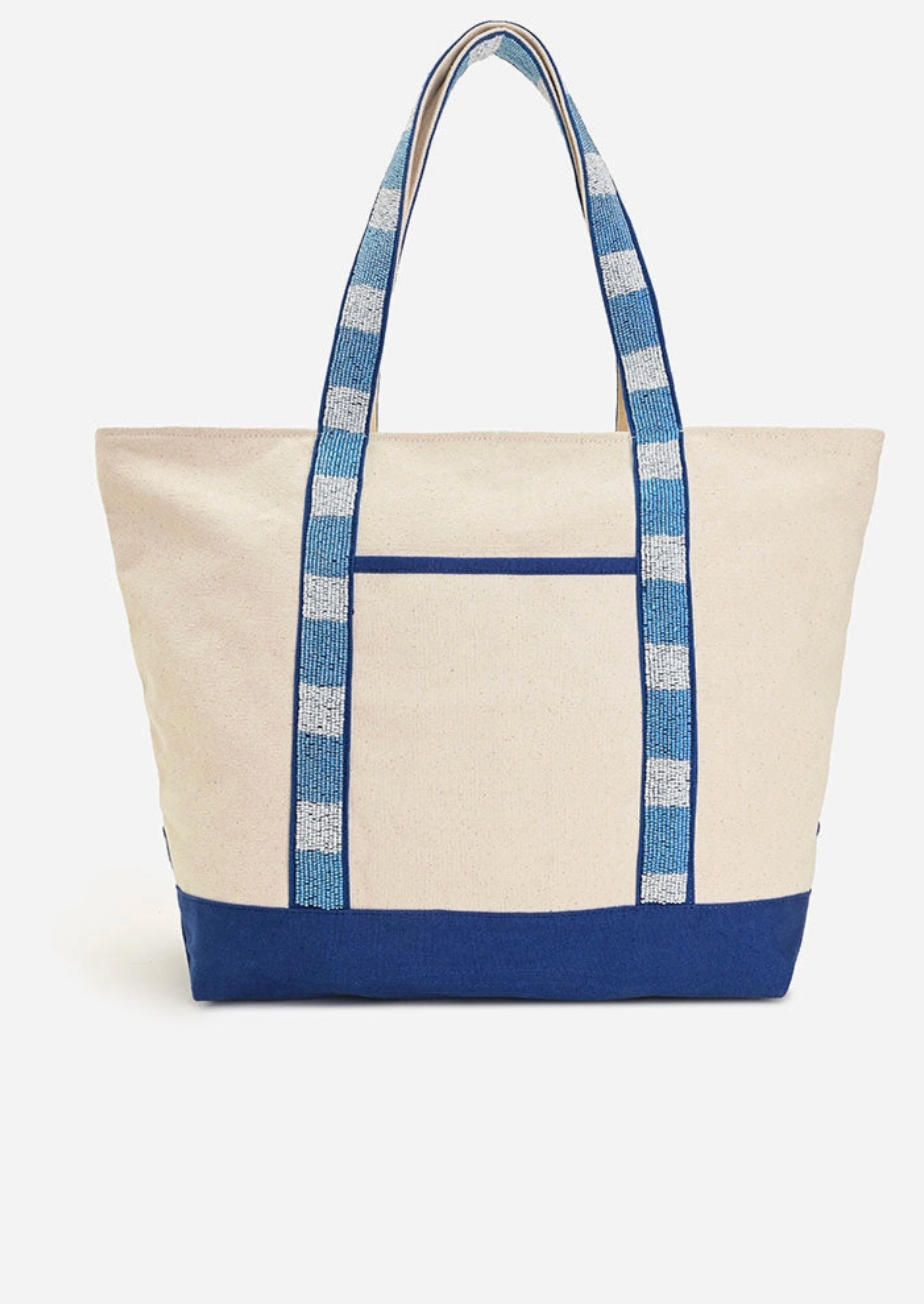 Beaded Lobster Boat Bag