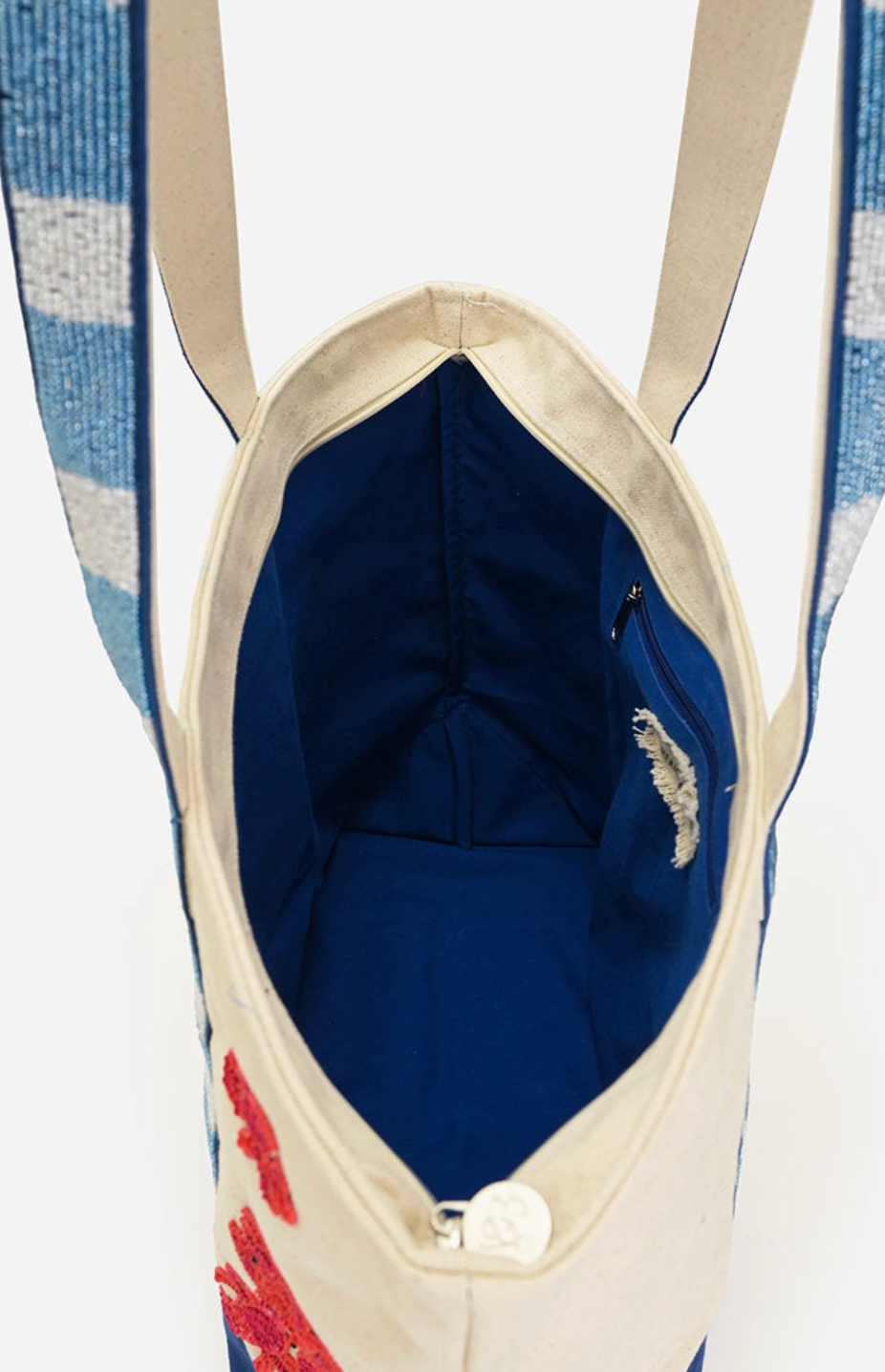 Beaded Lobster Boat Bag