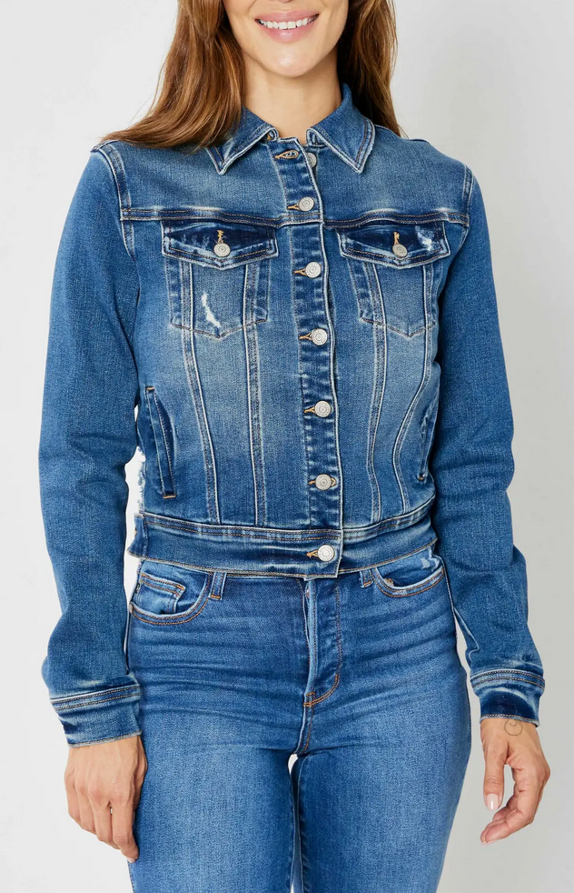 Szie Inclusive: Judy Blue Denim Jacket!!