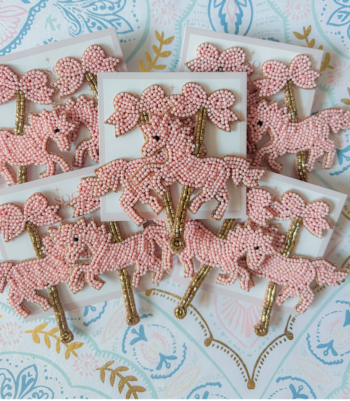 Pink Pony Club Earrings