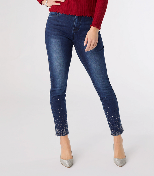 OMAZING Ankle with Rhinestones