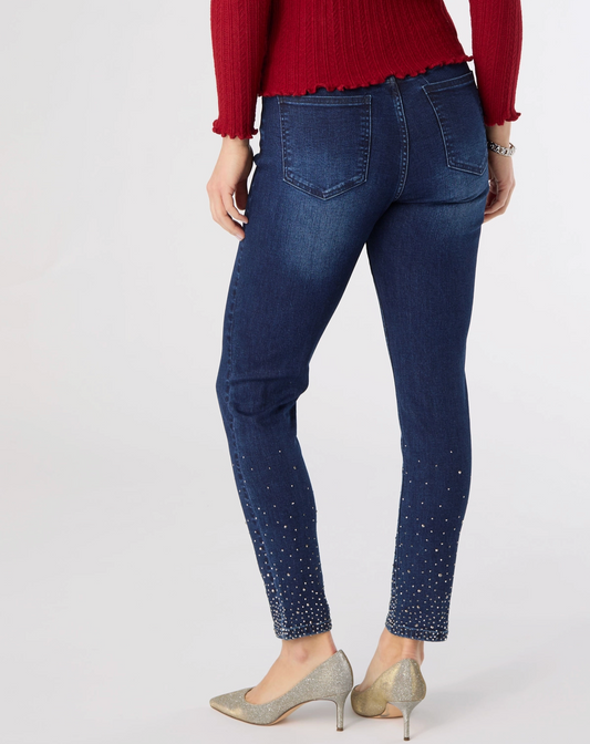 OMAZING Ankle with Rhinestones