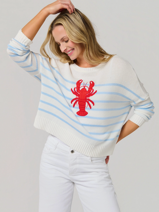 Nautical Lobster Sweater