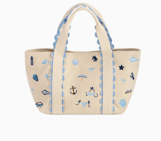 Coastal Icons Mini Tote