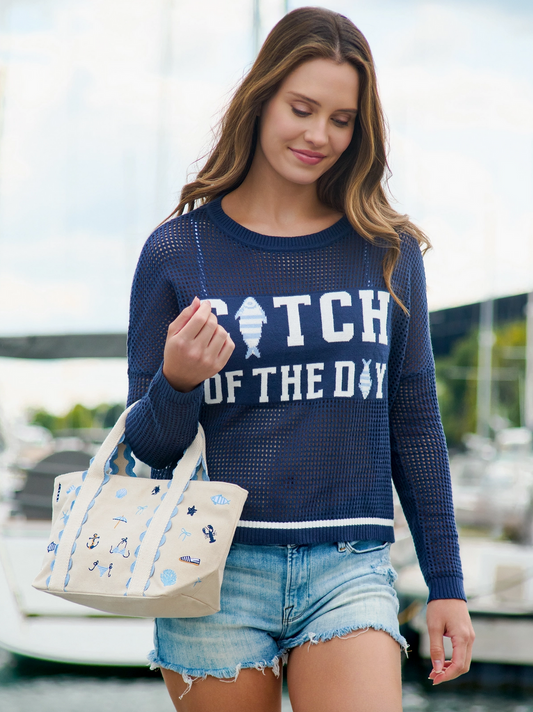 Coastal Icons Mini Tote