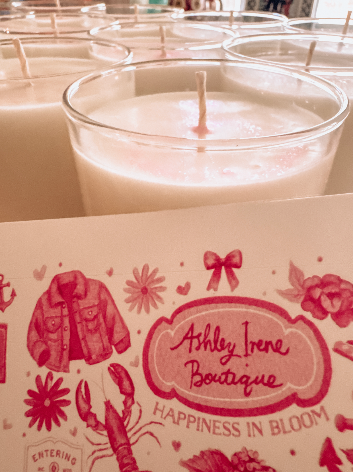 Happiness in Bloom: AIB Exclusive Candle