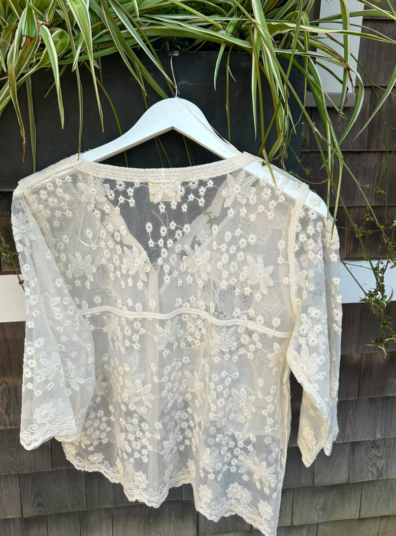 Autumn in Paris Lace Top