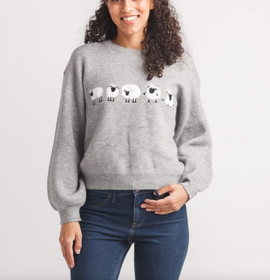 Papillon Sheep Knit Sweater