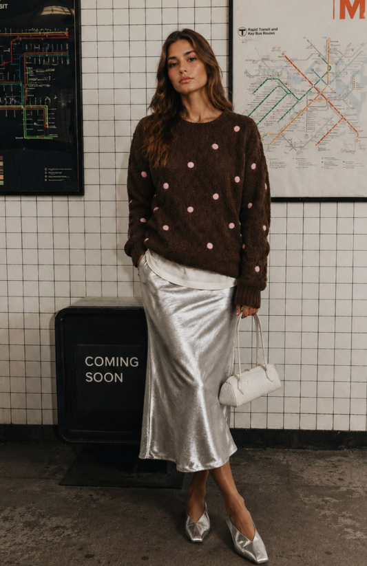 The Cozy in Dots Sweater