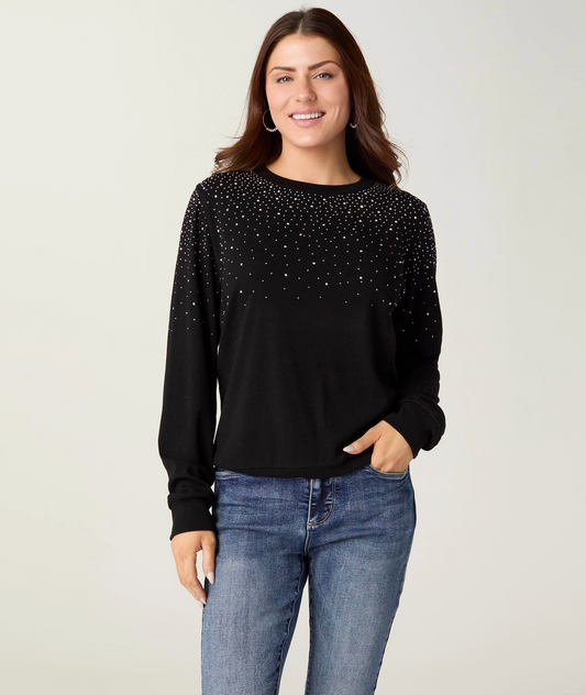 Giselle Rhinestone Top