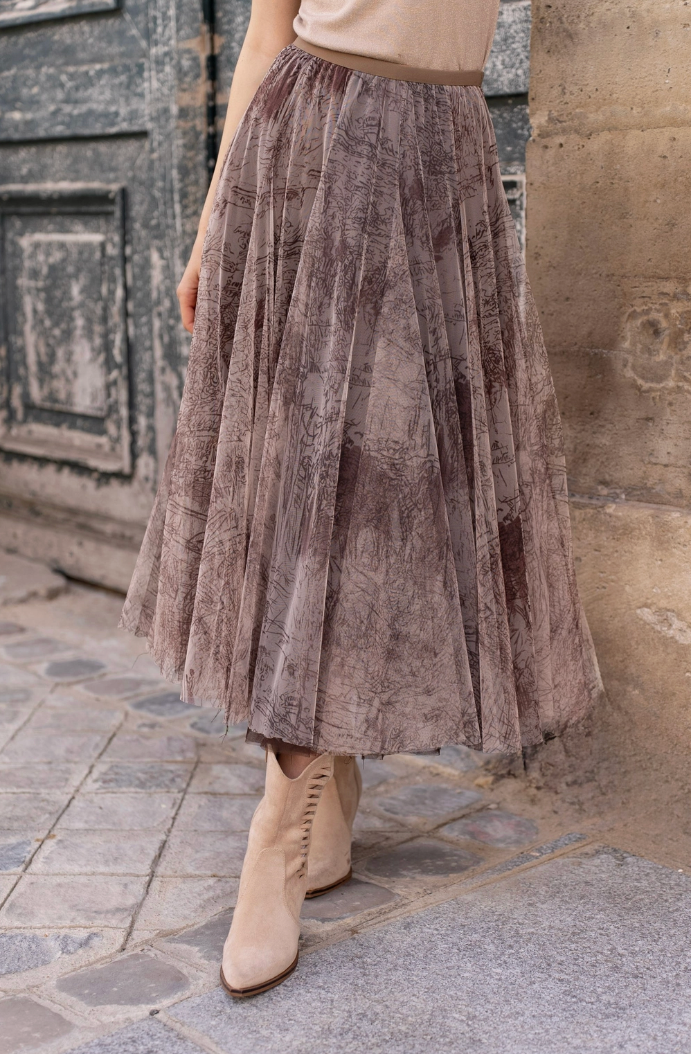 Amber Tulle Skirt: 4 Colors