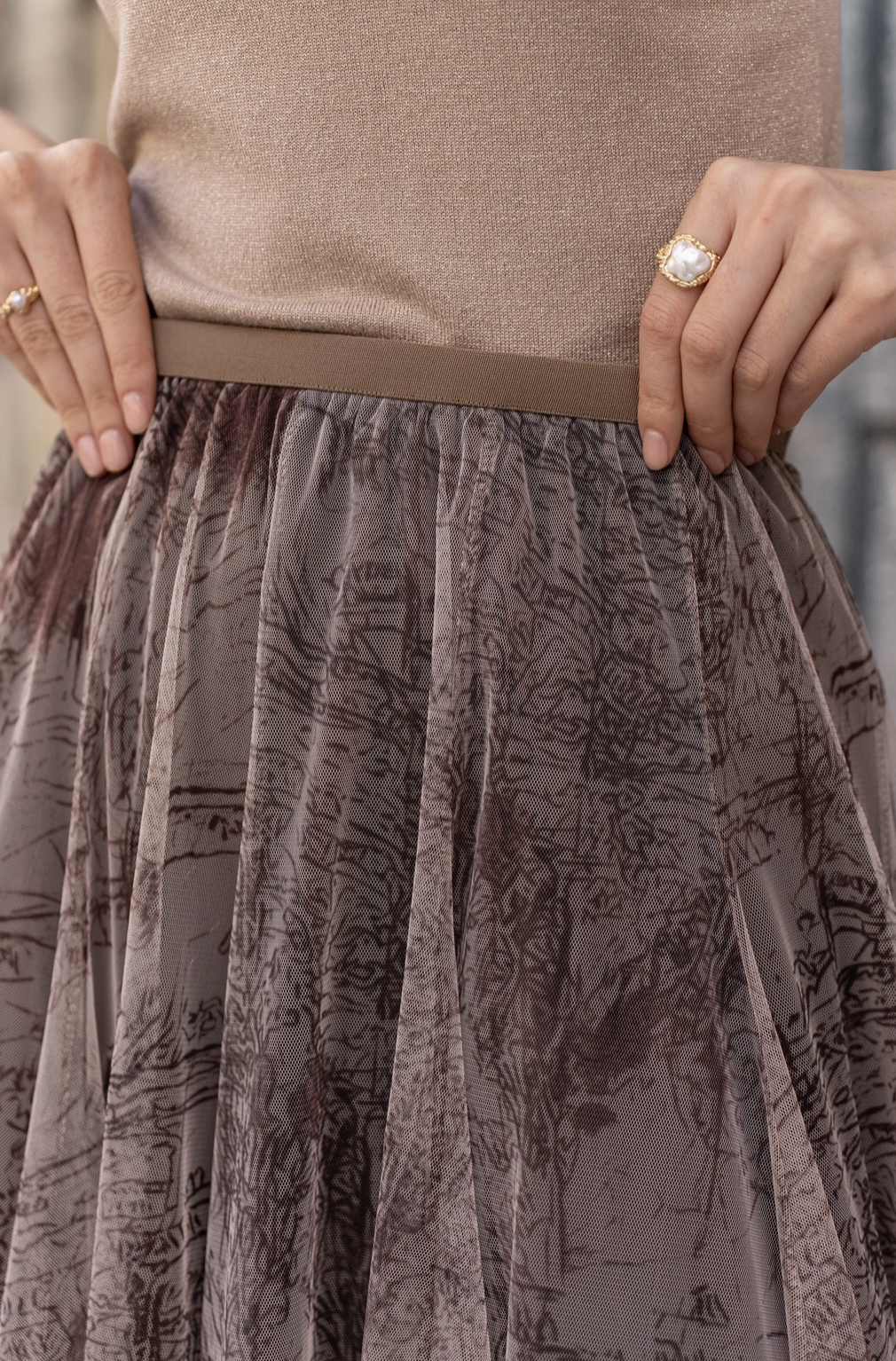 Amber Tulle Skirt: 4 Colors