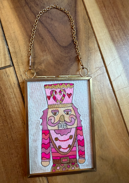 Hand Painted: Nutcracker Ornament