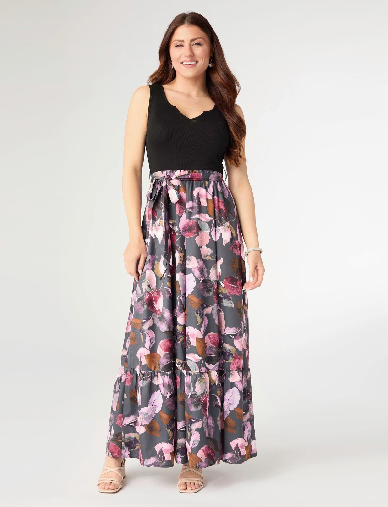 Anna Printed Tank Dress