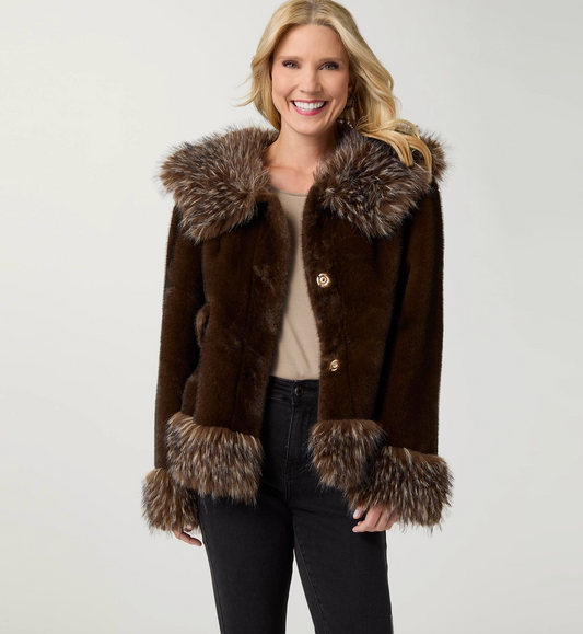 Laurette Faux Fur Jacket