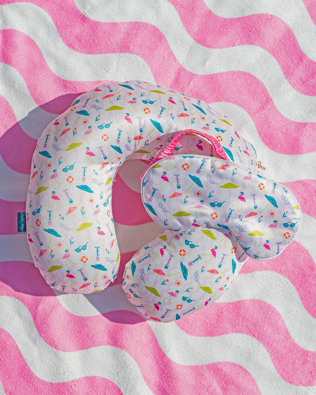 Out of Office Neck Pillow & Sleep Mask Set