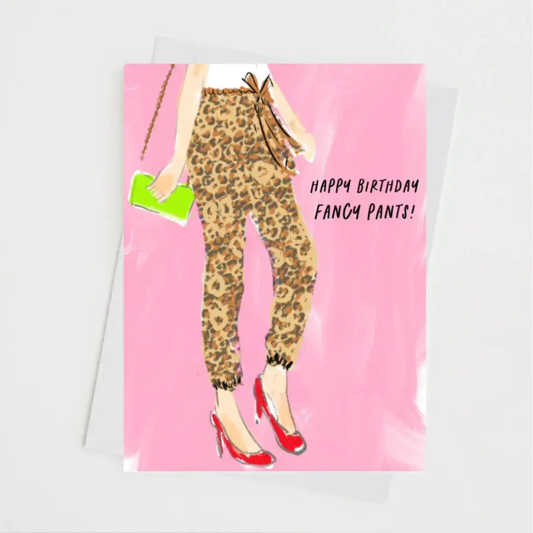 FANCY PANTS - Note Card