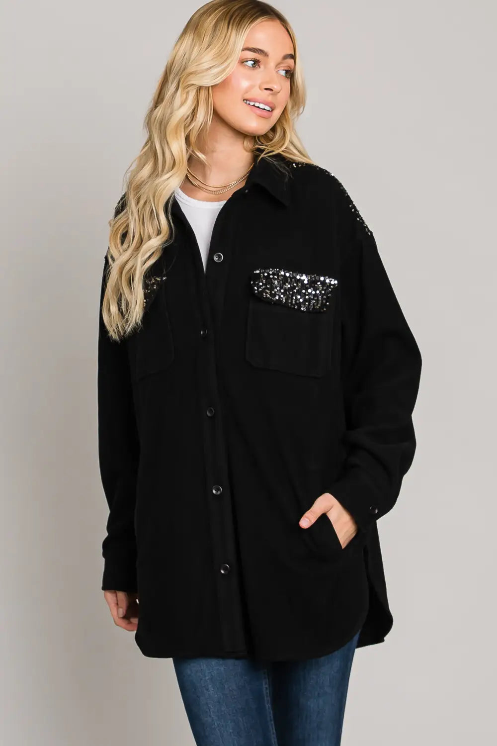 Sparkle Shacket