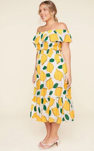 Lemon Dream Maxi - Ashley Irene Boutique