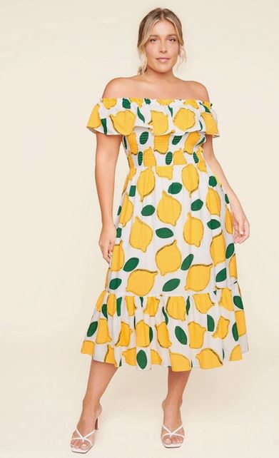 Lemon Dream Maxi - Ashley Irene Boutique