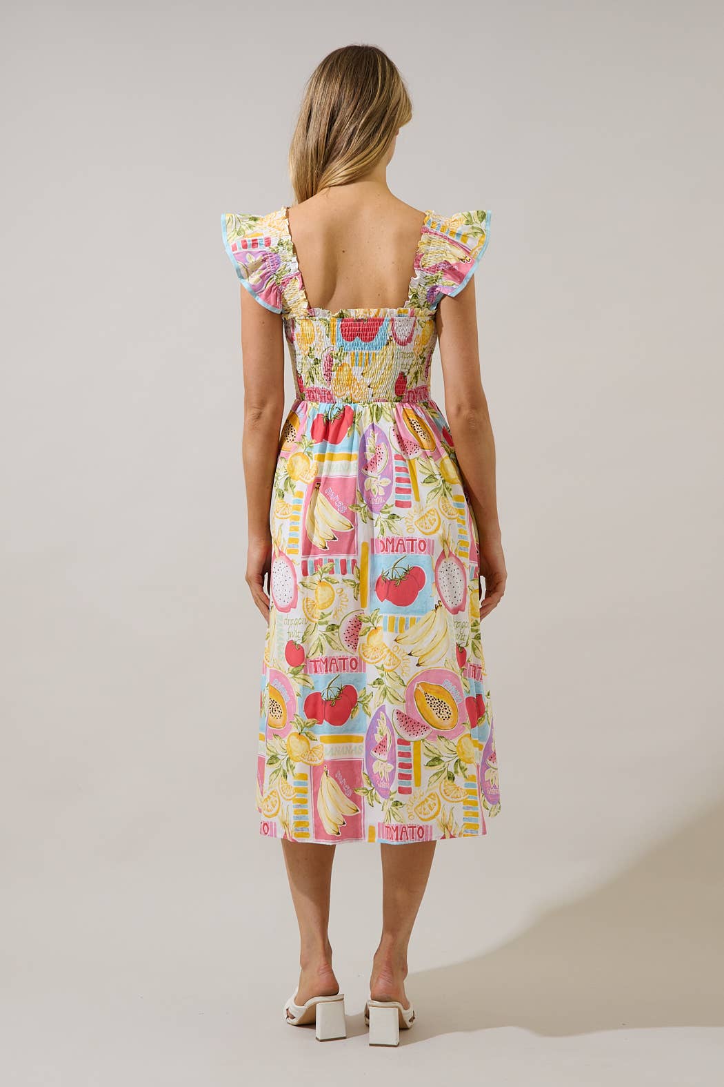 Urbina  Whimsical  Midi Dress