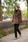 French Faux Fur Coat