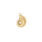 Gold Conch Shell Charm