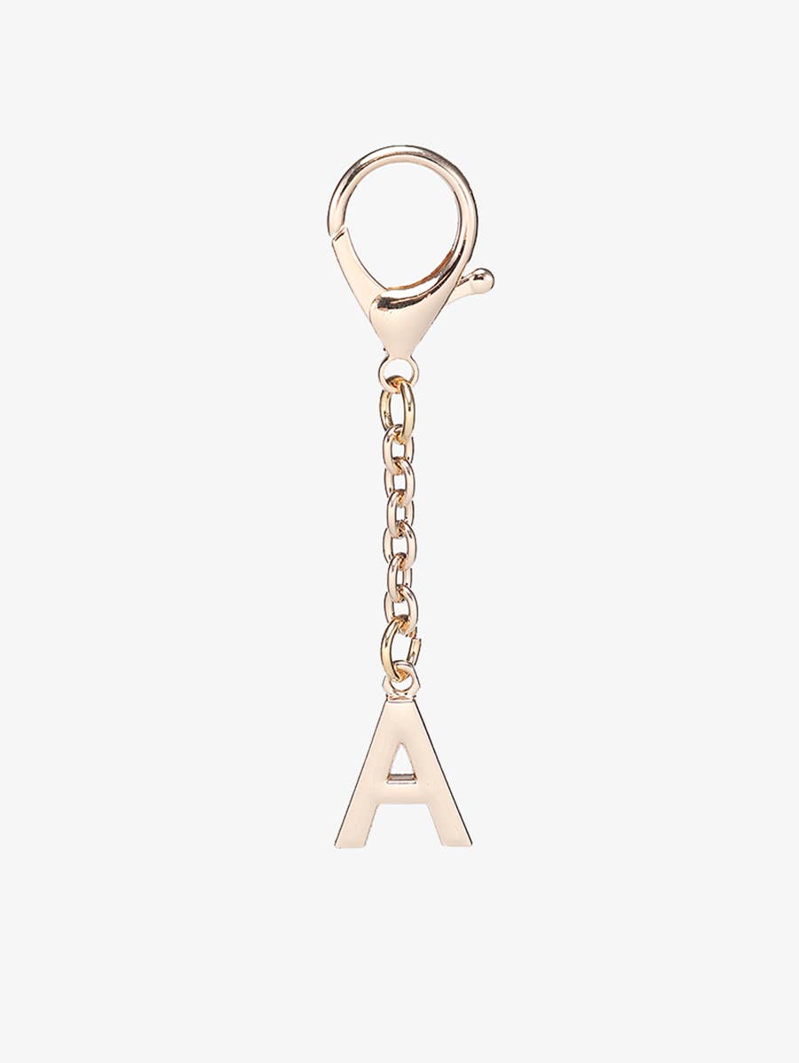 Letter Bag Charm