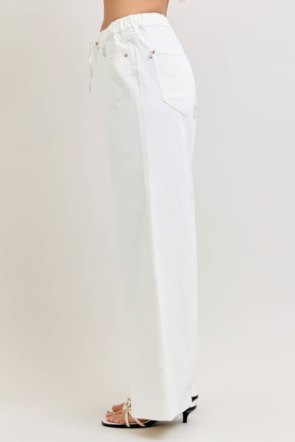 Featherweight Palazzo Elastic Waist
