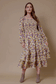 Size Inclusive: Floral Print Smocked Bodice Tiered Dress