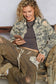 The Jodi Camo Cinched-Waist Utility Jacket