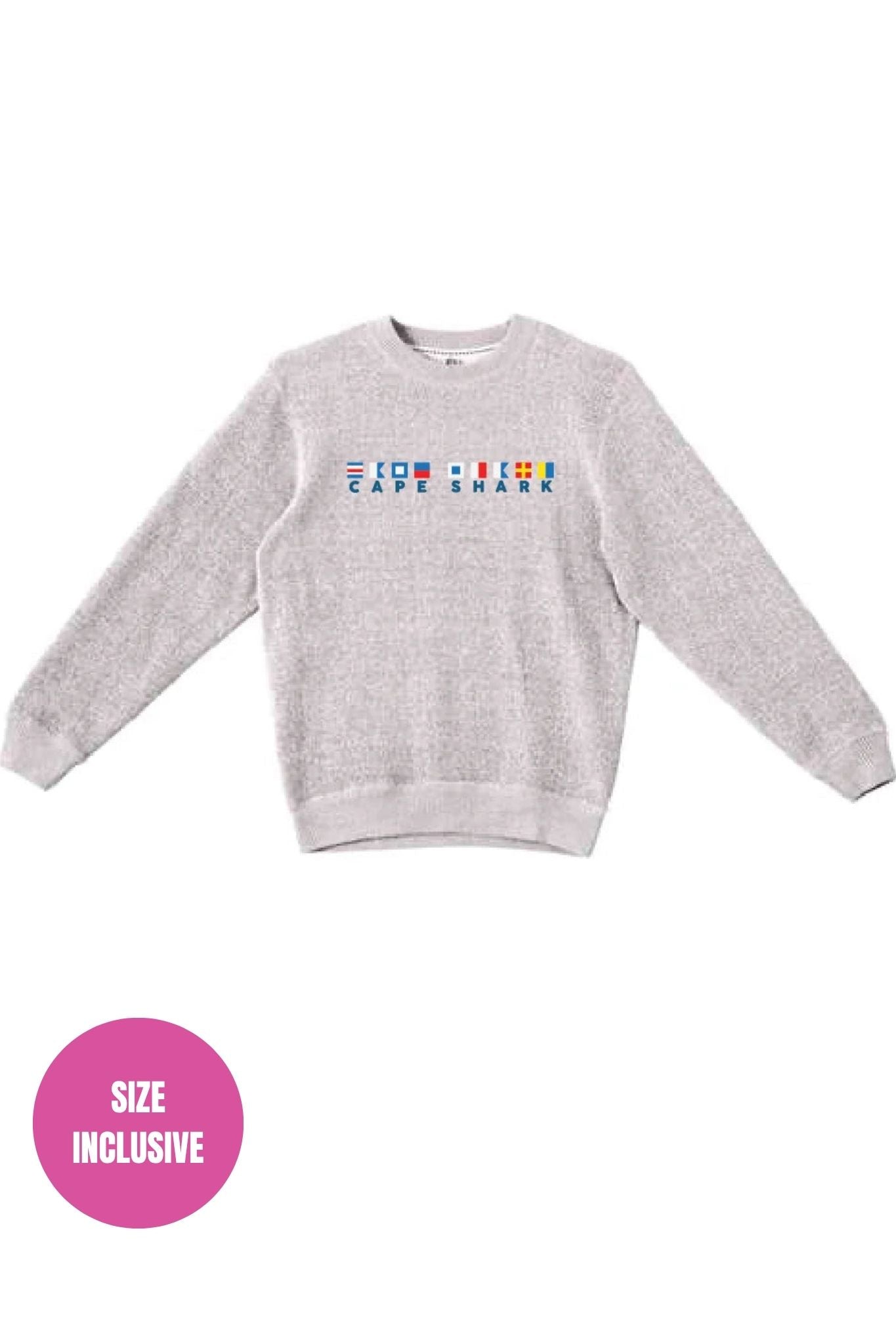 Nautical Flags - Unisex Nantucket Crewneck