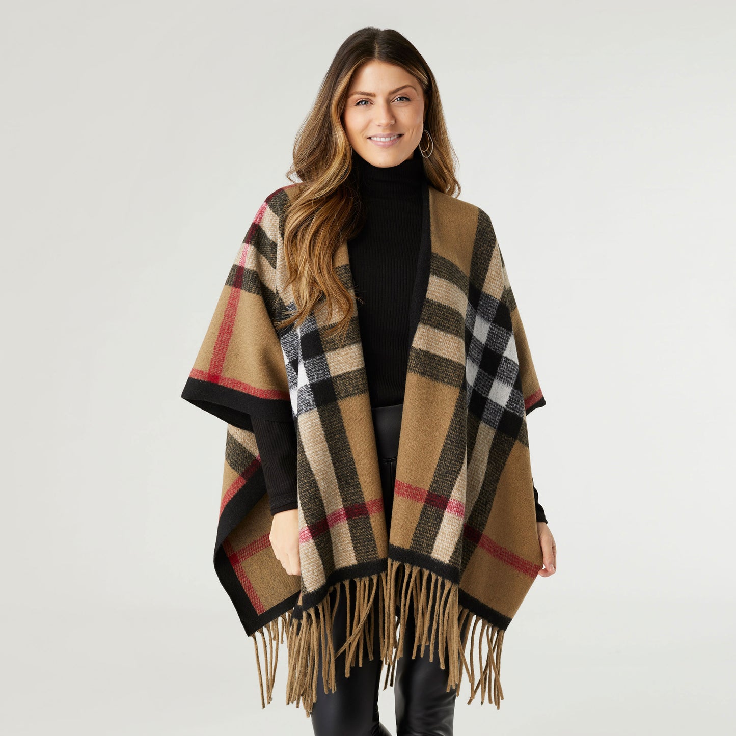 Cozy Season Plaid Wrap