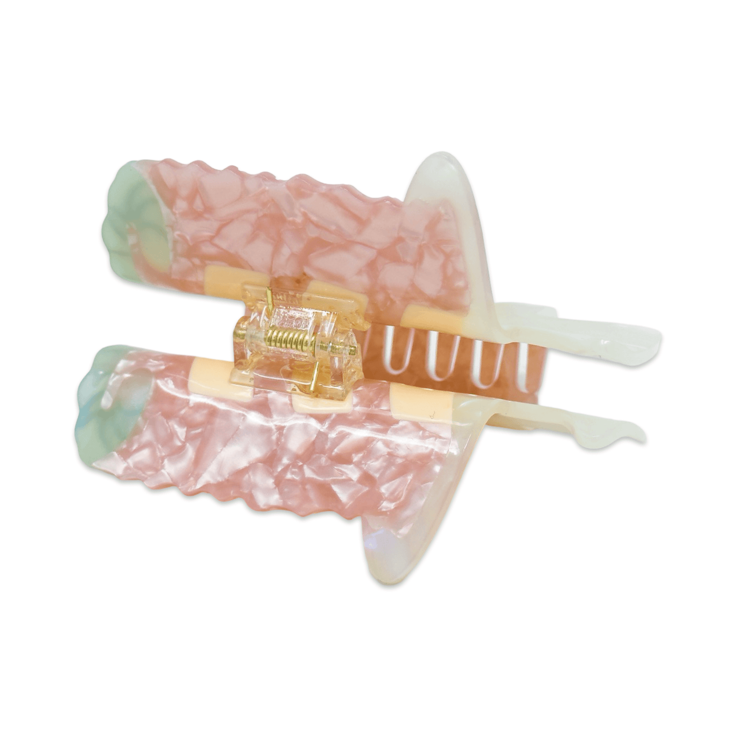 Large Confetti Cake Hair Claw Clip