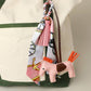 Faux Leather Horse Tassel Scarf Keychain / Bag Charm