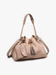 Aaliyah Pleated Drawstring Bucket Bag: THREE COLORS