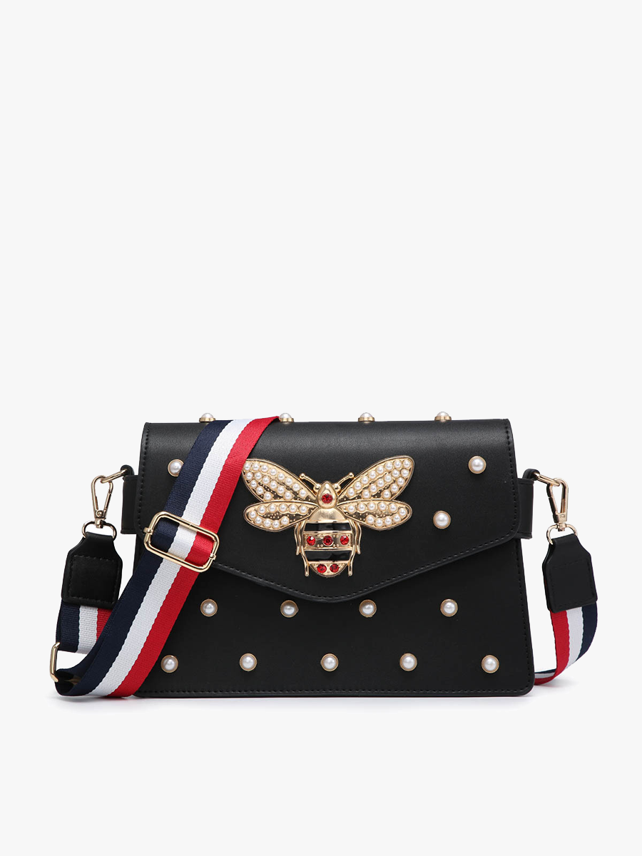 Jeweled Crossbody: Two Colors
