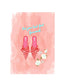 BEST FOOT FORWARD - Note Card