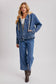 The Luxe Faux Fur Denim Jacket