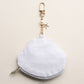 Sea Shell Charm Keychain Mini Pouch