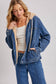The Luxe Faux Fur Denim Jacket