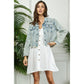 Butterfly Rhinestone Denim Jacket