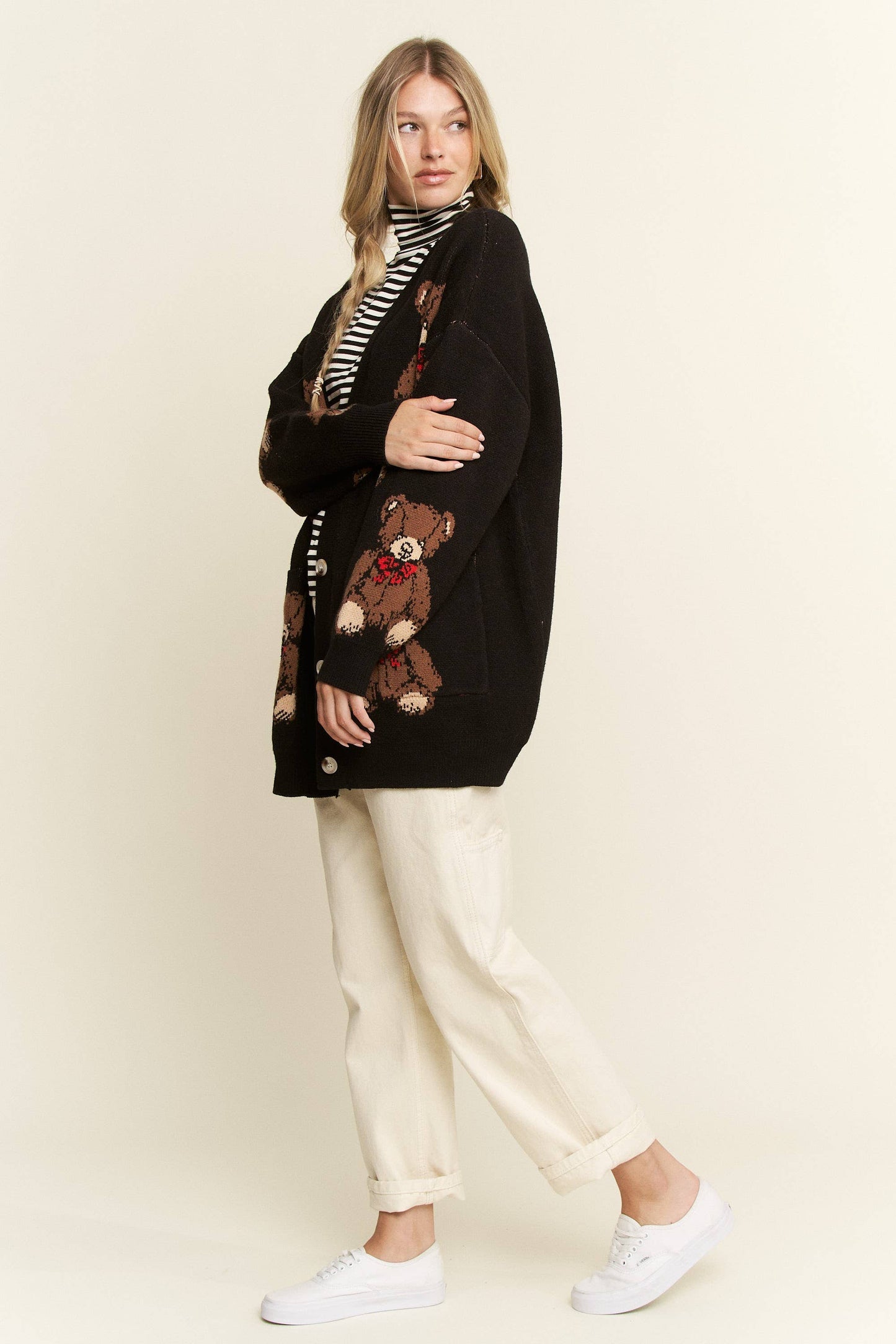 BEARY ADORABLE CARDIGAN