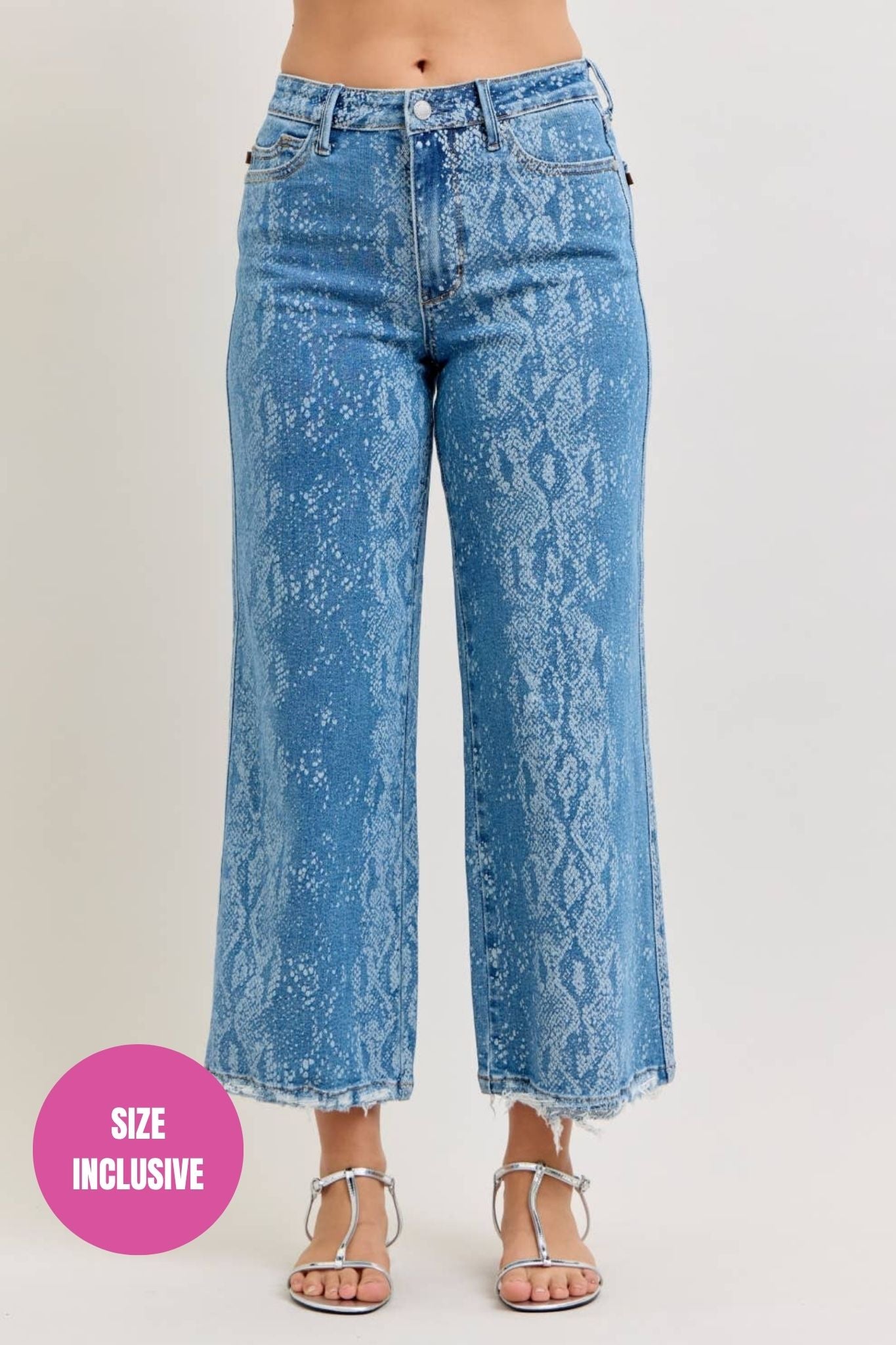 Judy Blue Snakeprint Fabulous Jeans